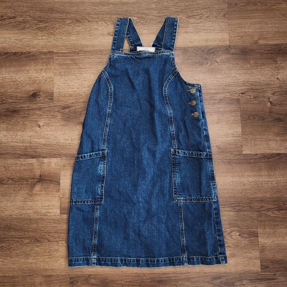 Fat Face Blue Denim Dress